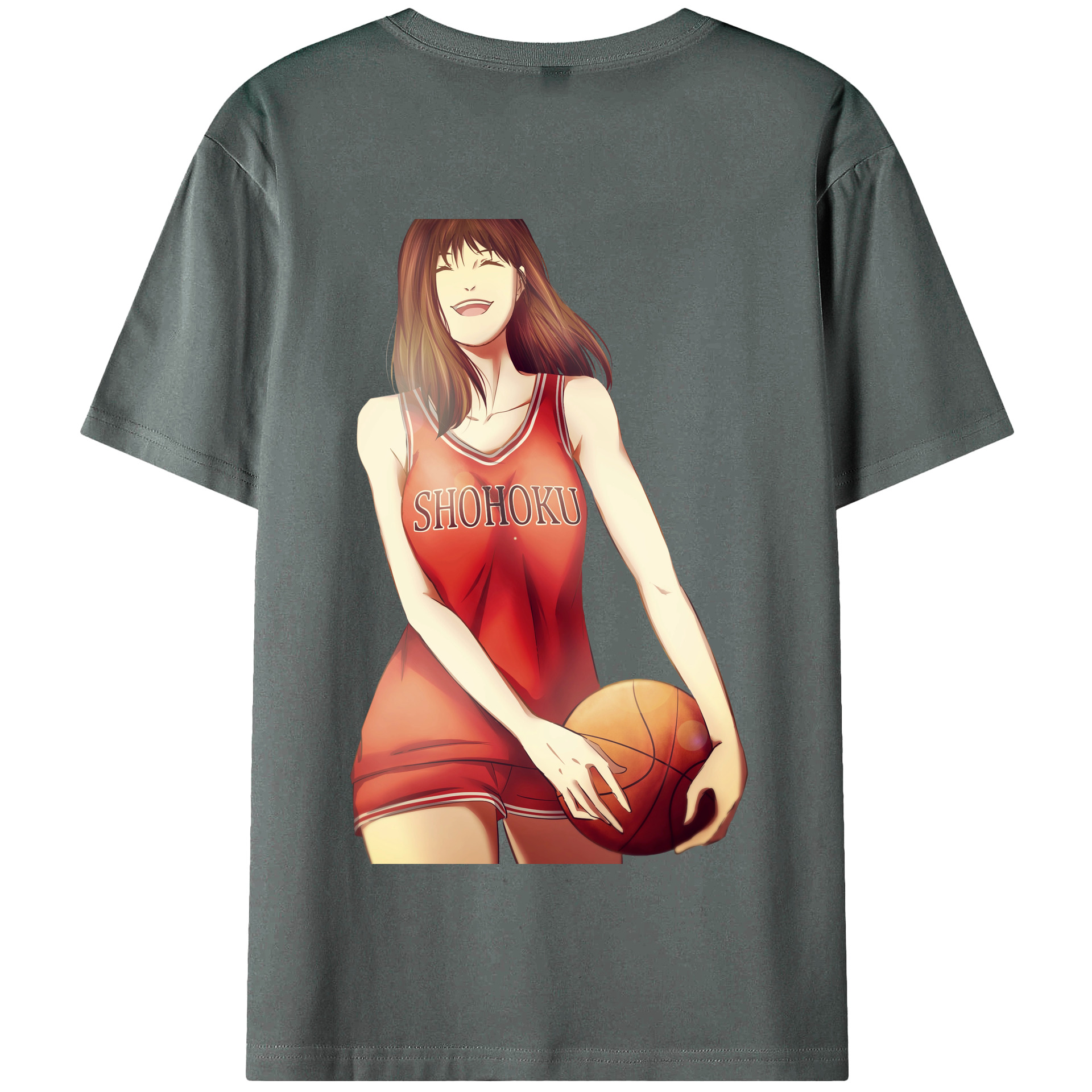 SLAM DUNK／スラムダンク 綿100％半袖Tシャツ（背面プリント）